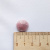 Изображение Пуговица на полуножке круглая, разводы, пыльно-розовый