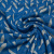 Изображение Трикотаж плотный стрейч, вискоза, синяя елочка