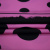Изображение Трикотаж купон стрейч розовый в черный горошек, подписной дизайн Anna Rachele