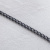 Изображение Цепь декоративная панцирного плетения, металл, 5 мм, никель