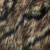 Изображение Мех искусственный мелированный розово-бежево-черный с длинным ворсом