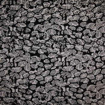 Изображение Трикотаж с пайетками, черный, белый