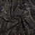 Изображение Плательно-костюмная ткань шерстяная, зелено-фиолетовая флора