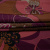 Изображение Плательная ткань вискоза, крупные цветы, бордо терракот