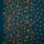Изображение Шелк вискозный, с узором, темная бирюза