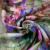 Изображение Натуральный шелк с люрексом, акварельная абстракция, дизайн BLUMARINE