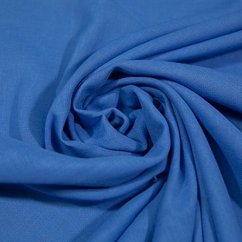 Изображение Муслин, марлевка однотонная, синий