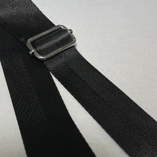 Изображение Ремень для сумки плечевой с карабинами, 140 см, черный
