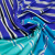 Изображение Трикотаж купон сине-голубой, вискоза, четыре квадрата
