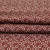 Изображение Плательная твил, бордовый, подковы