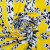 Изображение Трикотаж графичные розы на желтом, подписной, дизайн SAVE THE QUEEN