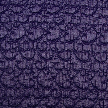 Изображение Жаккард жатый, рельефный, костюмная ткань однотонная фиолетовая