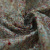 Изображение Шелк натуральный фантазийный с вискозой и пайетками, лазурь и мерло