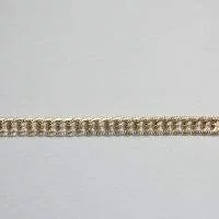 Цепь декоративная панцирного плетения, 8 мм, в двух цветах