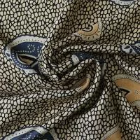 Изображение Шелк турецкие огурцы, бежевый, дизайн LA PERLA