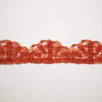Тесьма декоративная из ленты красная