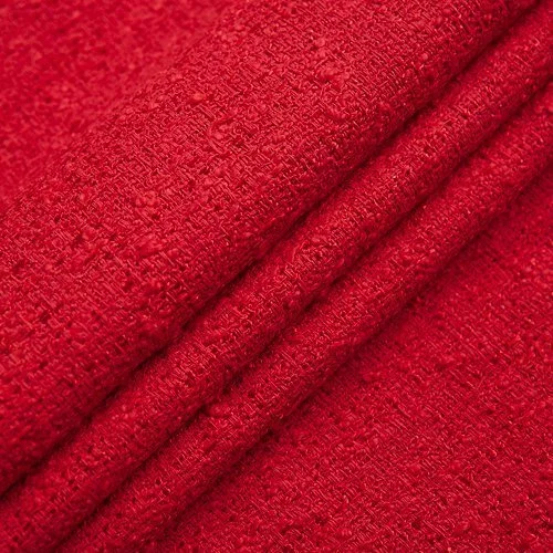 Изображение Твид шанель, костюмная ткань, дизайн CHANEL, красный