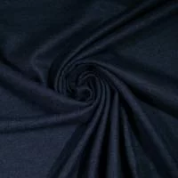 Изображение Шерсть костюмная однотонная, выработка рогожка, темно-синий
