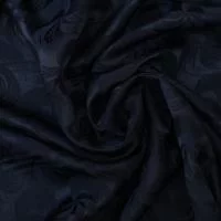 Изображение Шелк жаккард штрихи, темно-синий