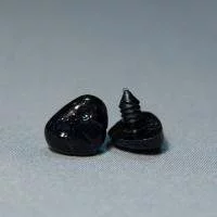 Изображение Носик черный пластиковый для мягких игрушек