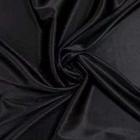Изображение Шелк атласный стрейч, черный изюм