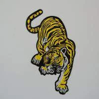 Термоаппликация, бенгальский тигр