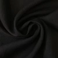 Изображение Лен однотонный, черно-коричневый
